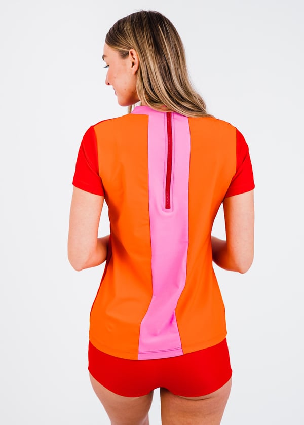 Woo-Hoo Rash Guard With Whoopee Boyshorts