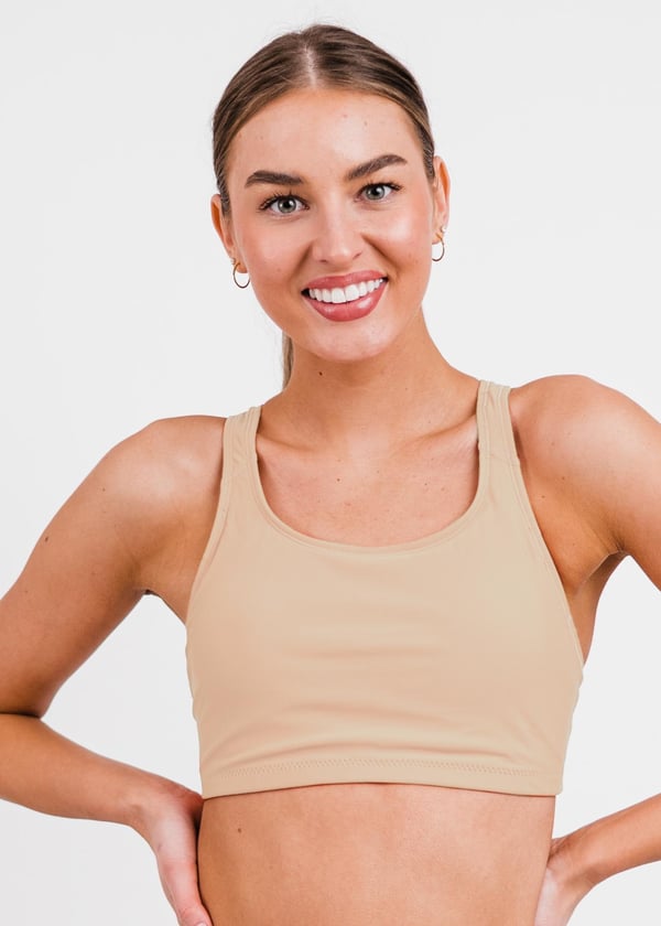 Racerback Swim Bra With Swim Pants