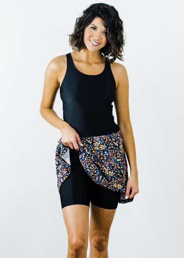 Emily Swim Dress With Mid-Thigh Swim Shorts