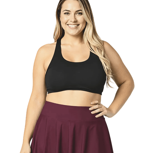 Plus Size Swim Skorts
