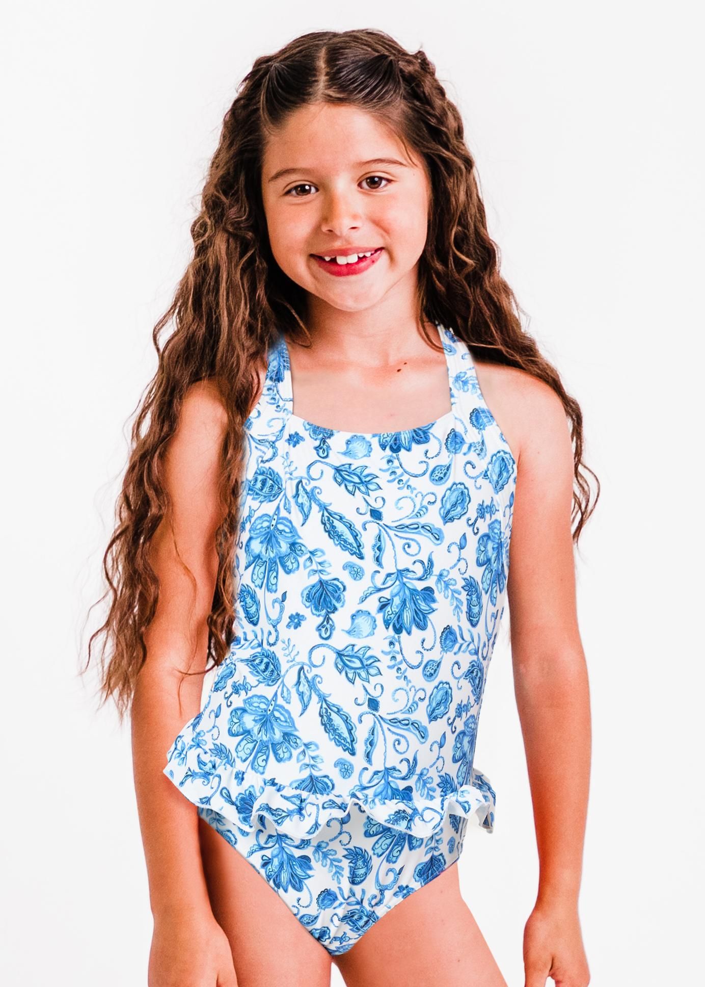 Girl swimming underwear clearance