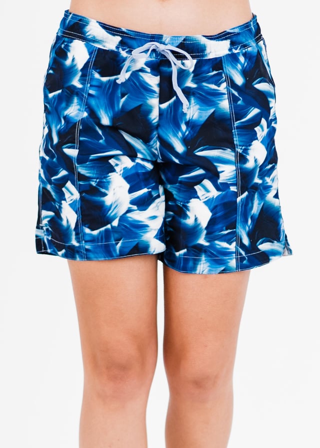 COAST Volley Beer Print 7 Inch Swim Shorts