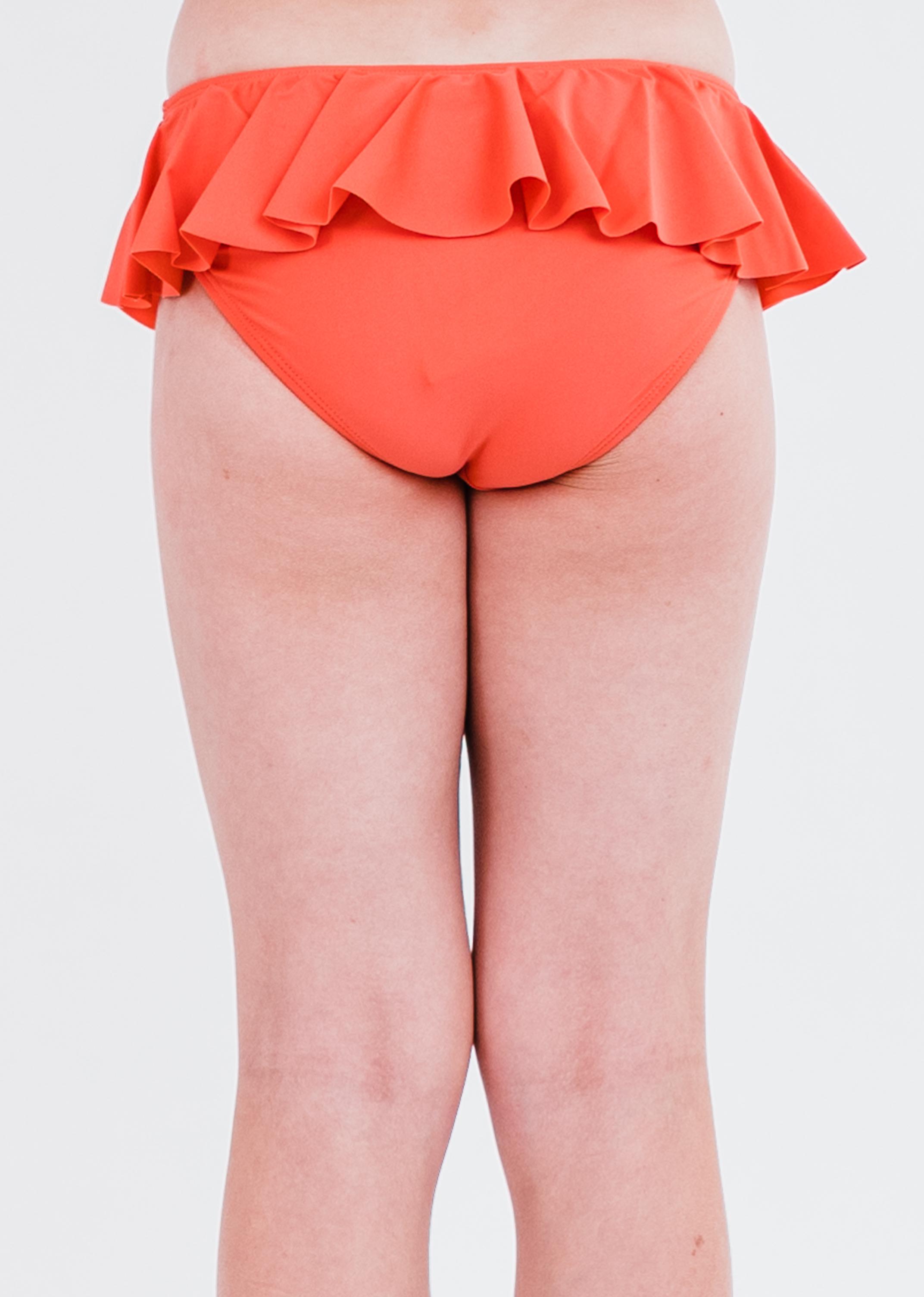 Girl's Ruffled Bikini Bottom
